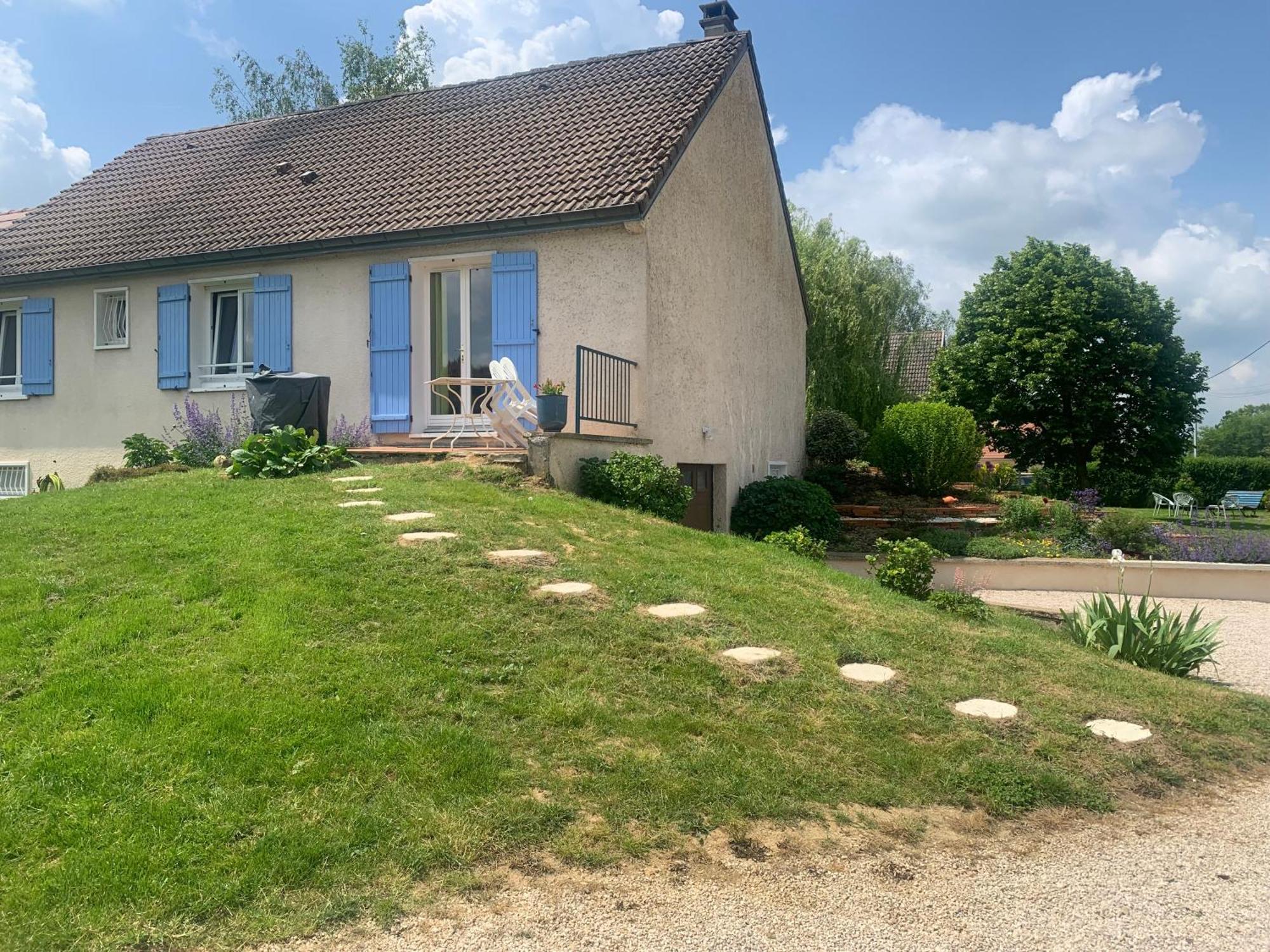 Le Bleu De B. Villa Saint-Etienne-en-Bresse Buitenkant foto